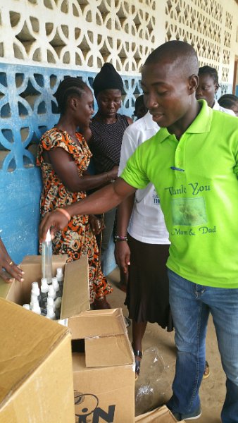 Distributing supplies