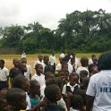 Reaching out to students in Bassa